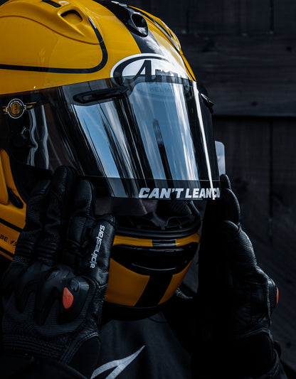 Can't Lean Co - Visor Decal