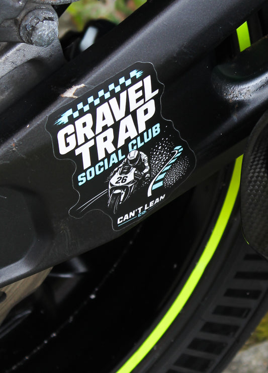 Gravel Trap Social Club - Waterproof Sticker
